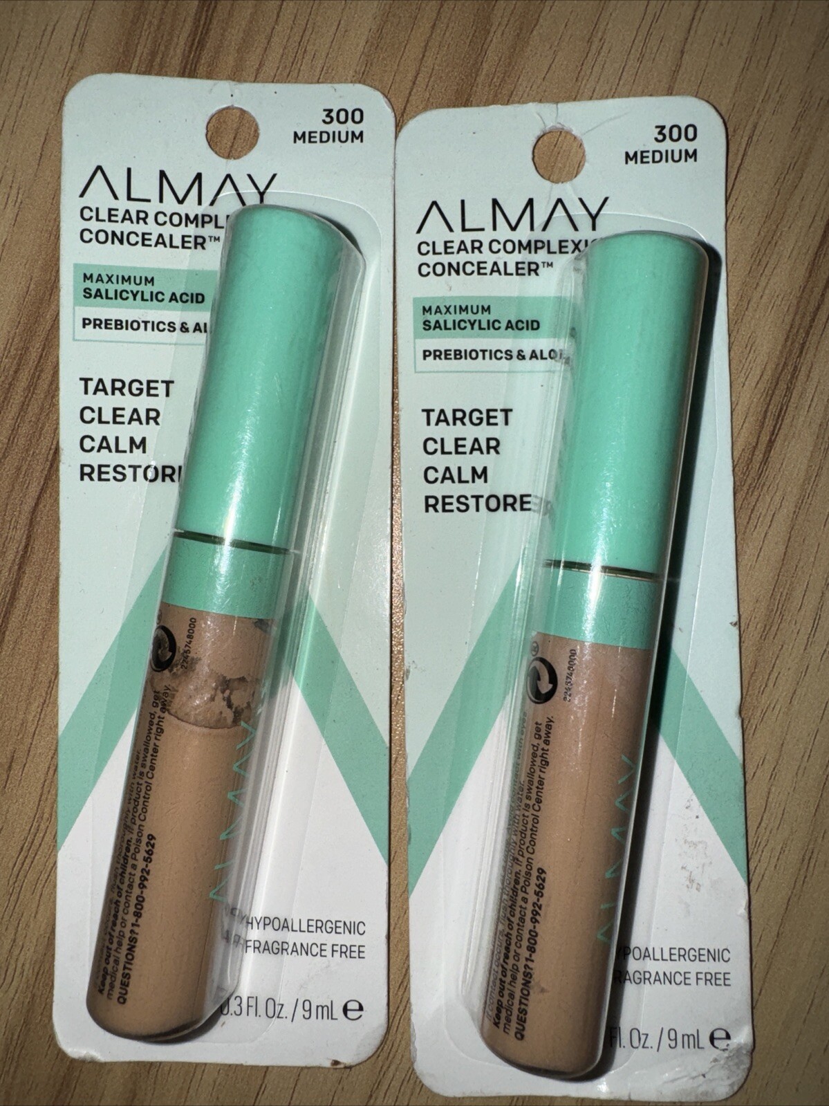 2 Almay Clear Complexion Concealer 300 Medium With Salicylic Acid ...