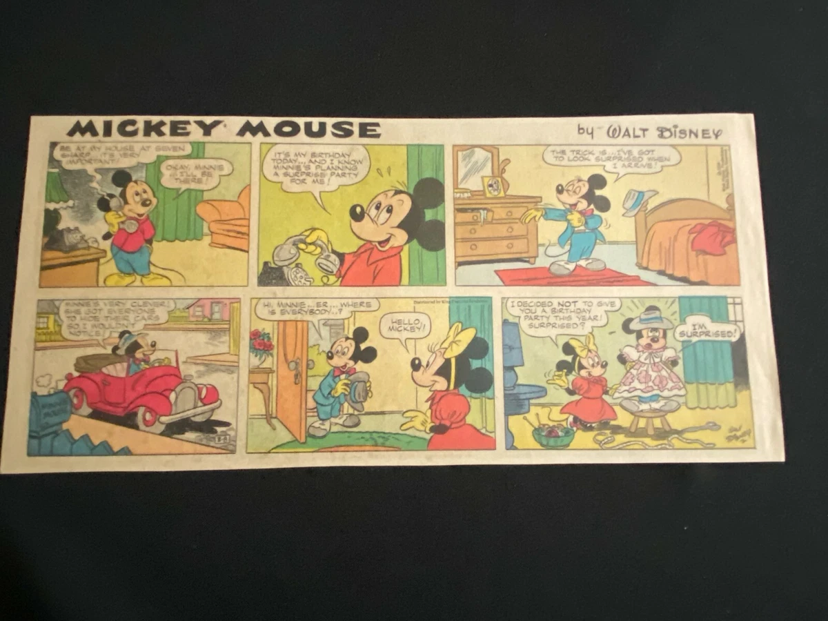 Las mejores ofertas en Mickey Mouse Disney cómics con vintage | eBay