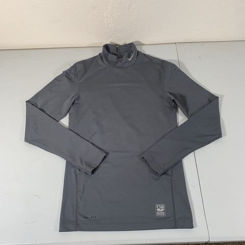Long Sleeve Mock Neck Compression Shirt 