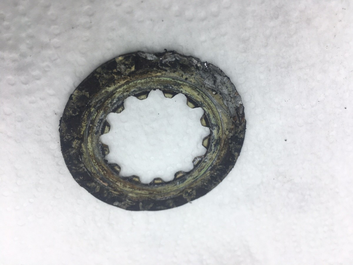 Zx9r C2 1999 Front Drive Sprocket Spline Spacer 2000 C1 D 1 2