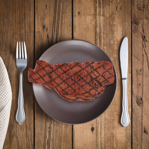 Lifelike Artificial Steak Model - Kitchen Party Decoration Puzzle - Afbeelding 1 van 19