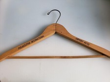 Vintage Wooden Hanger Philadelphia International Airport Motel Advertising  