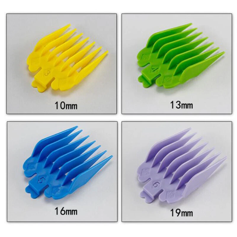 Juego de 10 peines de límite protectores guías cortapelos de corte premium para accesorio Wahl Foto 4 de 4