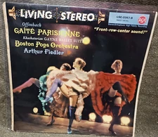 OFFENBACH Gaite Parisienne Fiedler Boston Pops, RCA Victor, LSC 2267-B, 1959