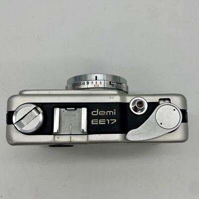 Canon Demi EE17 Compact Film Camera 30mm F1.7 Lens 1966 W/ Case