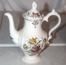 Rare Myotts Bouquet Straffordshire England Teapot