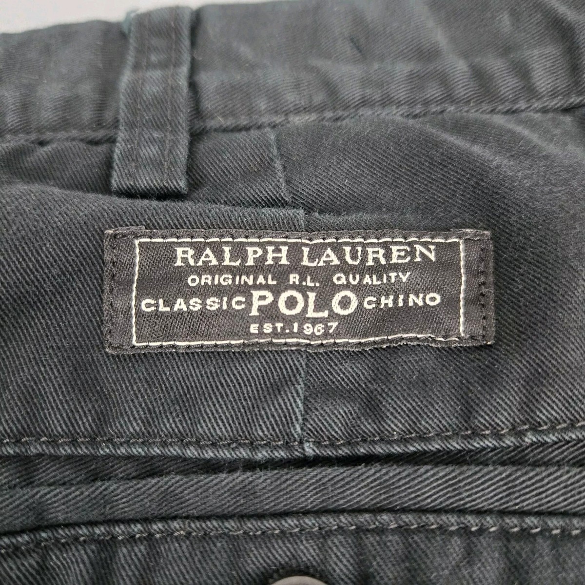 Vintage Polo Ralph Lauren Men's Chino Big Andrew Pant 46 B X Vintage Polo Ralph Lauren Men's Chino Big Andrew Pant 46 B X