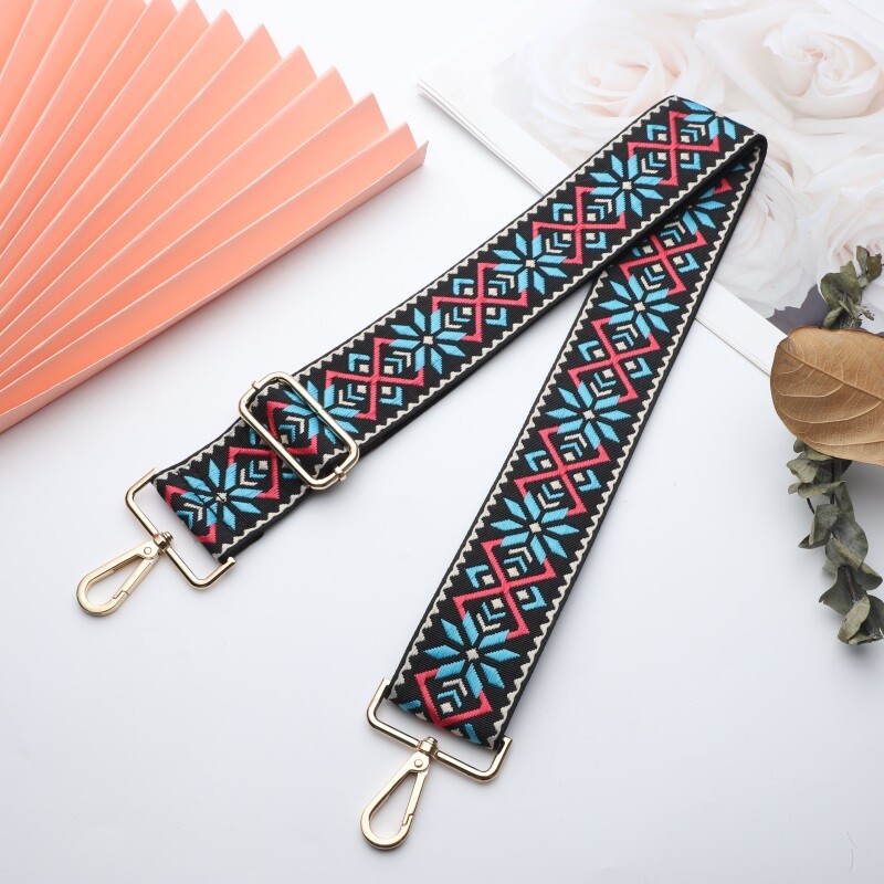 Shoulder Bag Strap Cotton Fashion Wide Replacement Strap Nylon Woman Bag Straps