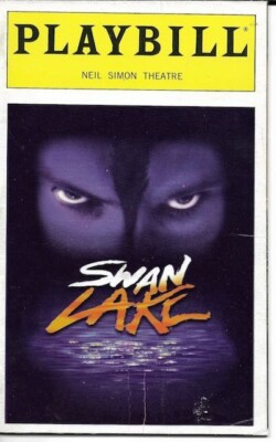 ''Swan Lake''   PLAYBILL    Broadway   1998    Matthew Bourne   Tchaikovsky