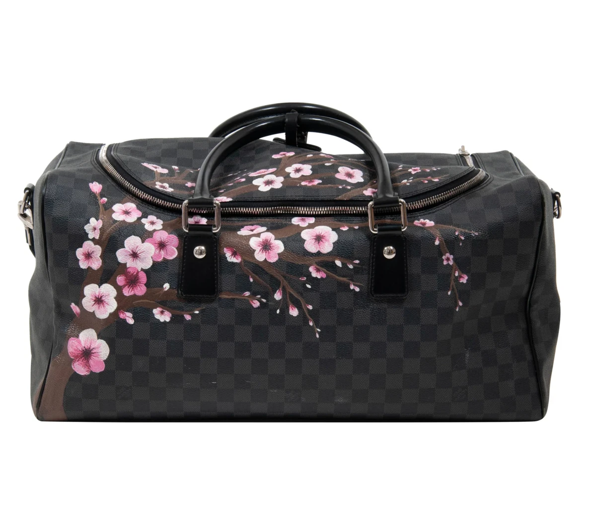 Louis Vuitton Roadster Duffle Bag Damier Graphite Black