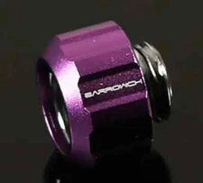 Barrowch Compression Fitting OD 14mm Helm Edition - Violet FBYKNL-14-VT