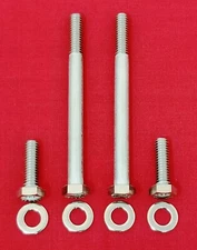 ROCHESTER QUADRAJET Q-JET CARB MOUNT BOLTS STAINLESS STEEL HEX SCREW KIT SET