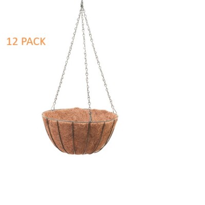 Panacea Green Thumb 12'' Growers Hanging Basket 88500GT w Coco Liner