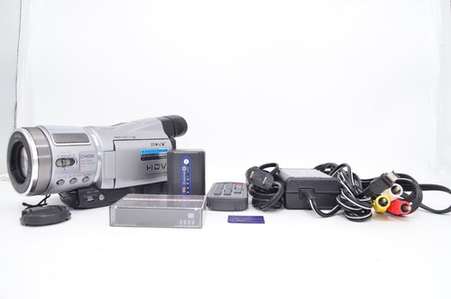 Sony HDR-HC1 Handycam Camcorder silver Carl Zeiss Vario-Tessar Lens from Japan