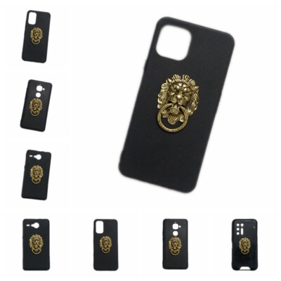 For Nothing Phone 1 HTC BQ Wiko Cubot Acer 3D Lion Finger Holder Soft TPU Cover