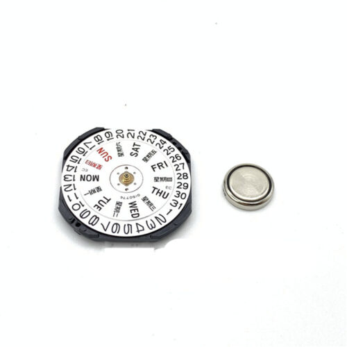 Date Day Quartz Watch Movement Replacement  For Seiko 7N43A V343 V348 V743 Y143 - Picture 1 of 6
