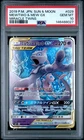 2019 POKEMON JAPANESE SUN & MOON MIRACLE TWINS #029 MEWTWO & MEW GX PSA 10