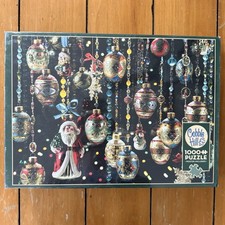 Cobble Hill CHRISTMAS ORNAMENTS 1000 Pc Jigsaw Puzzle 26.625x19.25  New Sealed