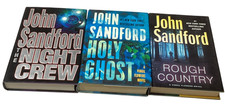 Rough Country, Holy Ghost & The Night Crew: John Sandford, HC 1997-2018, 1st Ed.