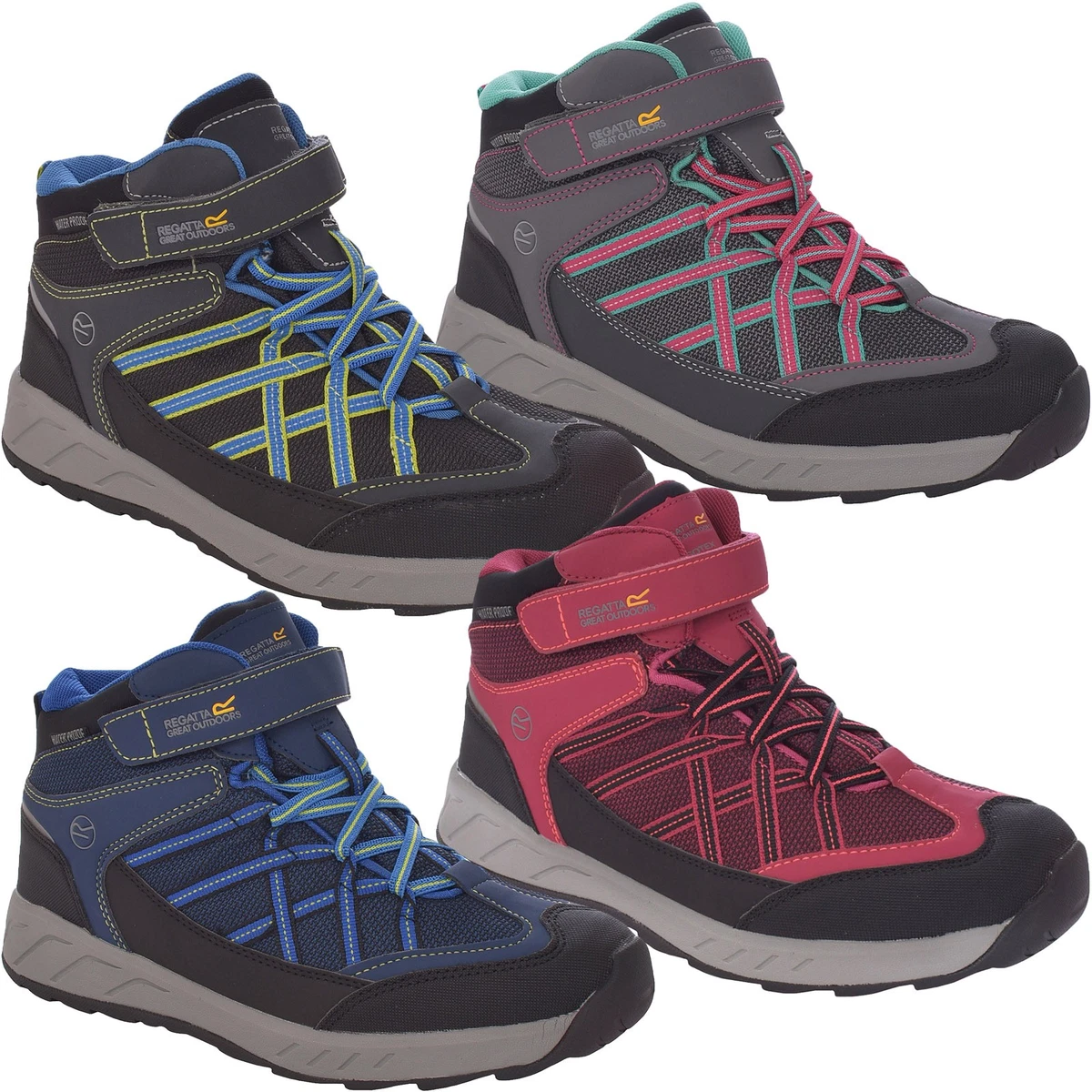 Chaussures de randonnée - Regatta - Edgepoint - Imperméables - Confort