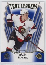 2021-22 SP Authentic True Leaders Blue Brady Tkachuk #TL-2 12v1