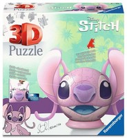 Disney Stitch - Angel Mit Ohren- 3D Puzzle Ball 72 Teile Ravensburger Kinderpuzz