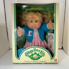 Cabbage Patch Kids Abriana Lily Doll 2004 Play Along Blonde Pigtails Green Eyes