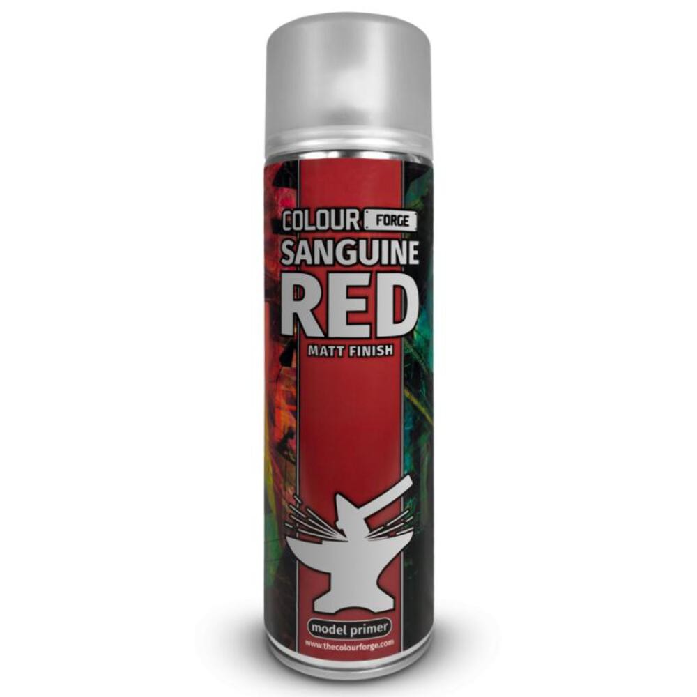 Colour Forge Sanguine Red Miniature Spray Paint (500ml) - Image 3