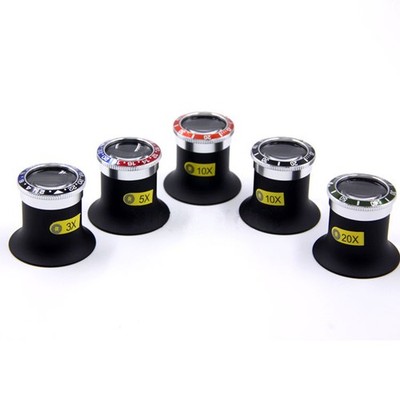 Watch Magnifier Glasses Loupe Jewel Watchmaker Repair Magnifying 3/5/10/20X