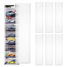 5-100x Clear Display Case Storage Organizer For Premium Hot-Wheels Packaged Cars