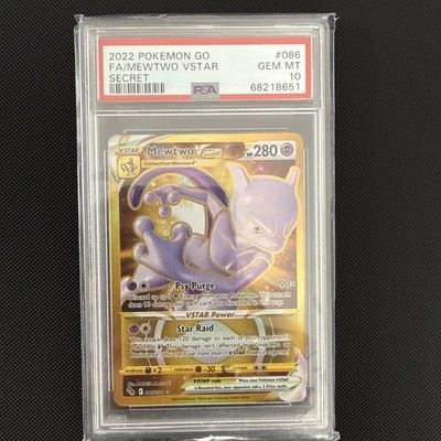 Pokemon 2022 Go Secret Rare Mewtwo VSTAR #086 PSA 10 Gem Mint | eBay