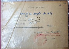 Original Signature Military Chuan Tuong Dang Cao Thang South Viet Nam 1961 Rare.