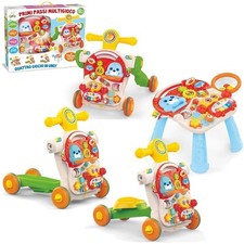 Teorema Primi Passi Multigioco 4 in 1 Luci e Suoni Tavolo Attività Bambini