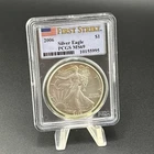 2006 Silver Eagle PCGS MS69 First Strike $1 1oz .999 Fine Silver Coin
