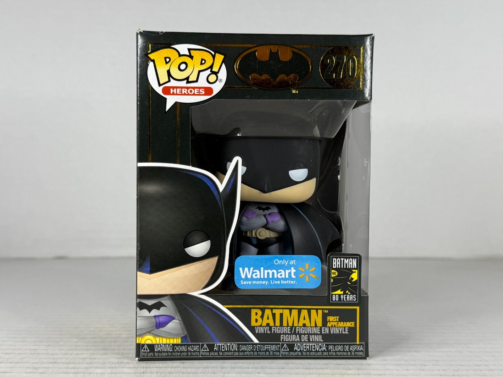 En Oferta Vinilo Funko Pop - Héroes - Primera Aparición De Batman - #270