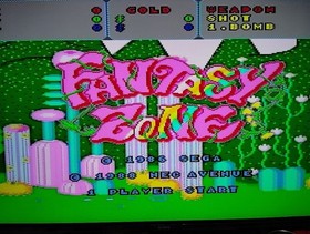 PC Engine HuCARD Fantasy Zone Rare Japan Region