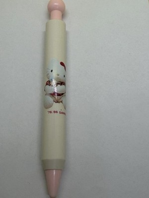 Vintage Sanrio Hello Kitty Pen 1986 Plush Look Hello Kitty