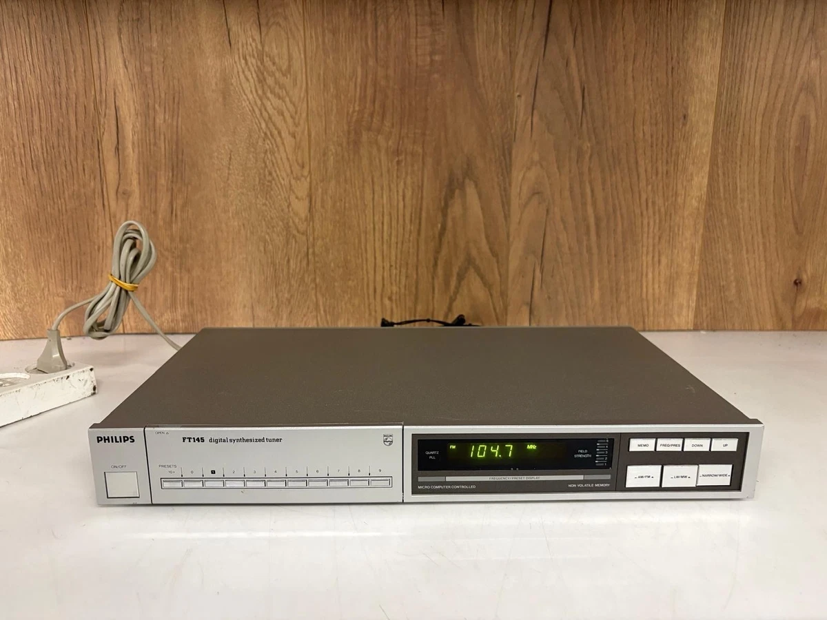Sintonizador estéreo Philips FT145 FM/AM - muy bueno