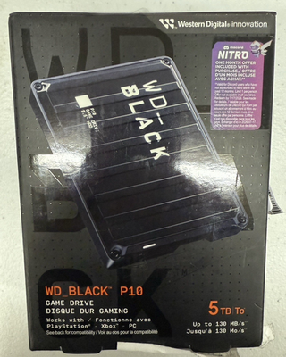Wd Black P10 Game Wd Gaming Drive Ps5 NEW WD Black P10 5TB