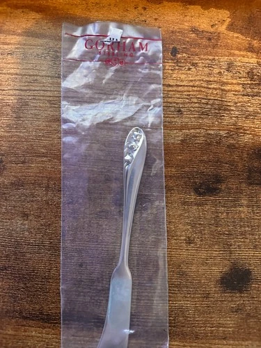 Gorham Lily of the Valley Sterling Silver Vintage Paddle Spreader - New In Pack