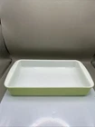 Vtg Pyrex 232 2qt Avocado Green Verde Bakeware Lasagna Pan 13 x 8 Casserole Dish