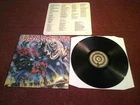 IRON MAIDEN THE NUMBER OF THE BEAST VINYL HEAVY METAL 1ST PRESS EMI RECORDS LTD