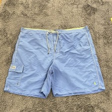 Polo Ralph Lauren Swim Trunks Shorts Mens 3XB Blue Mesh Lined Beach Pool