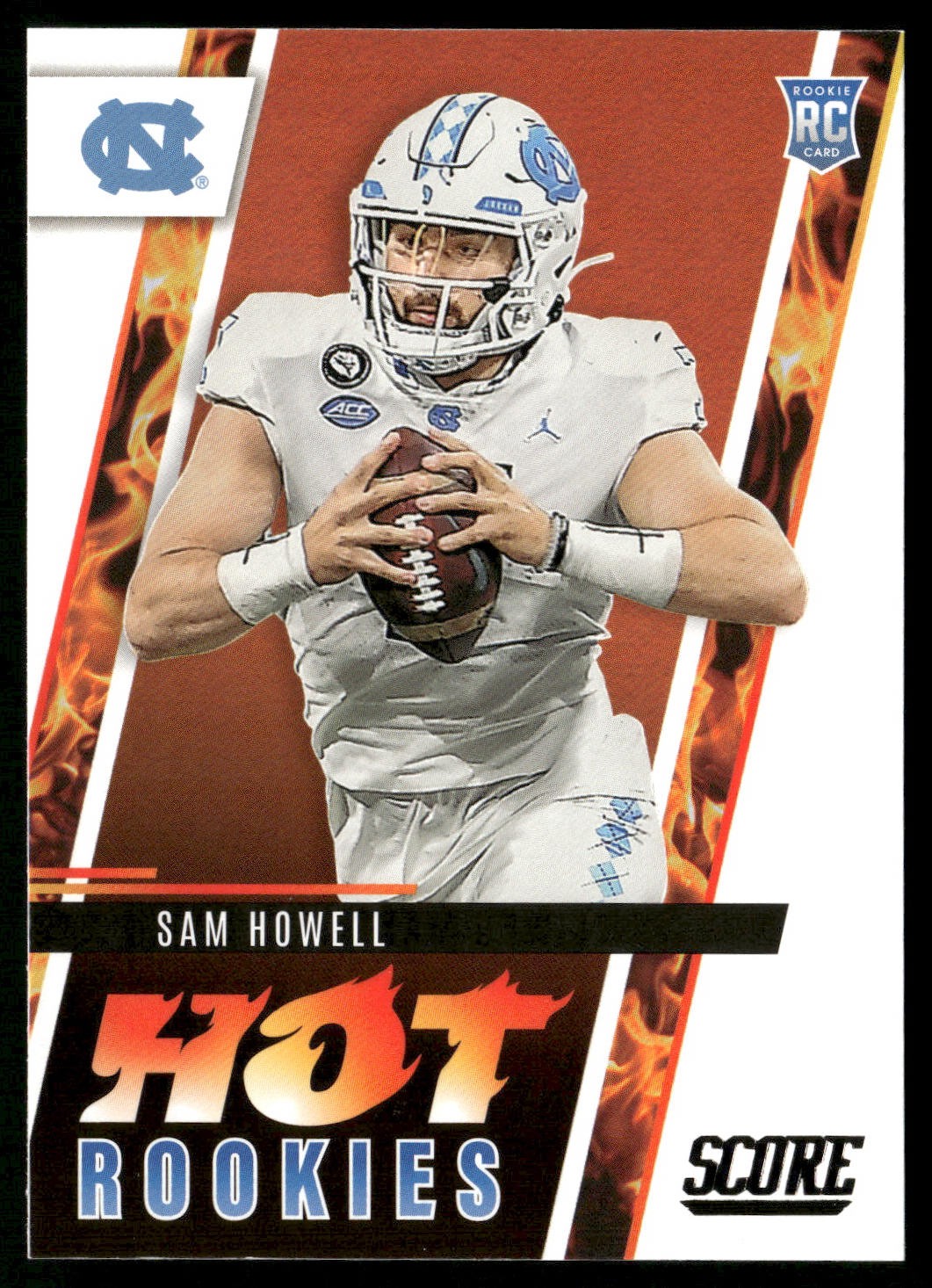 Sam Howell 2022 Score #HR4 Hot Rookies North Carolina Tar Heels