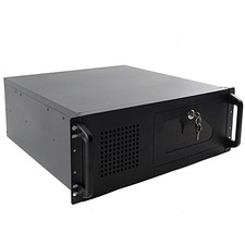 4U Wall Mount Network Cabinet, Server Rack Cabinet Enclosure, Lockable Door a...