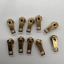 Streamline Prentice Vintage  Zipper Pulls #8 Lot Of 10