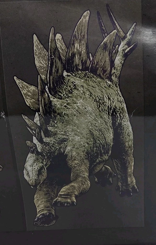 Telón de fondo de escena de plástico JURASSIC WORLD Into The Wild 2 piezas fiesta de cumpleaños Foto 4 de 4