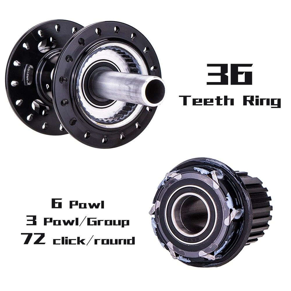 MTB 6 Pawls Hub P3 VS DT 370 xm490 Maza Thru Axle 142x12 135x10