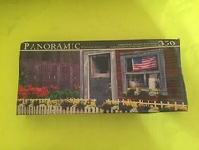 Panoramic American Home Main Street Haines Alaska Jigsaw Puzzle 350 Piece