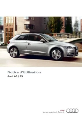 Audi A3  à partir de 2012-2016 Notice d'Utilisation Français - Photo 1/4